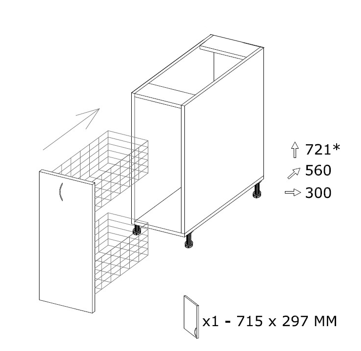 Alakaappi S3 cargo L 300 x K 721 Alakaappi S3 cargo L 300 x K 721